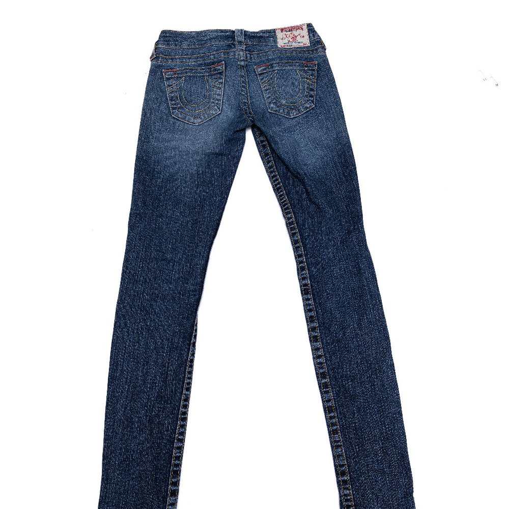 True Religion Medium Wash Jeans Med Rise skinny jeans - Picture 8 of 10